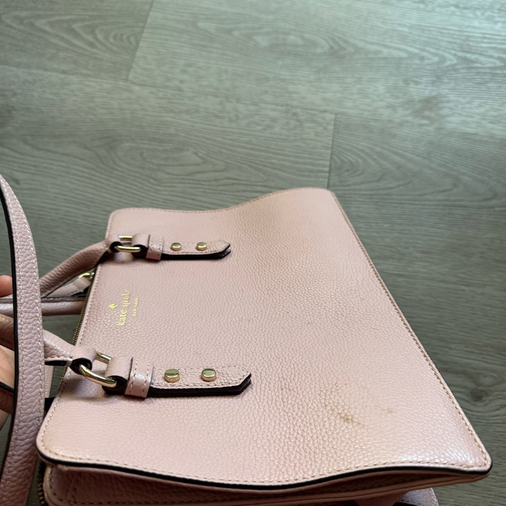 kate spade Dusty Pink Leather Satchel - Picture 4 of 15